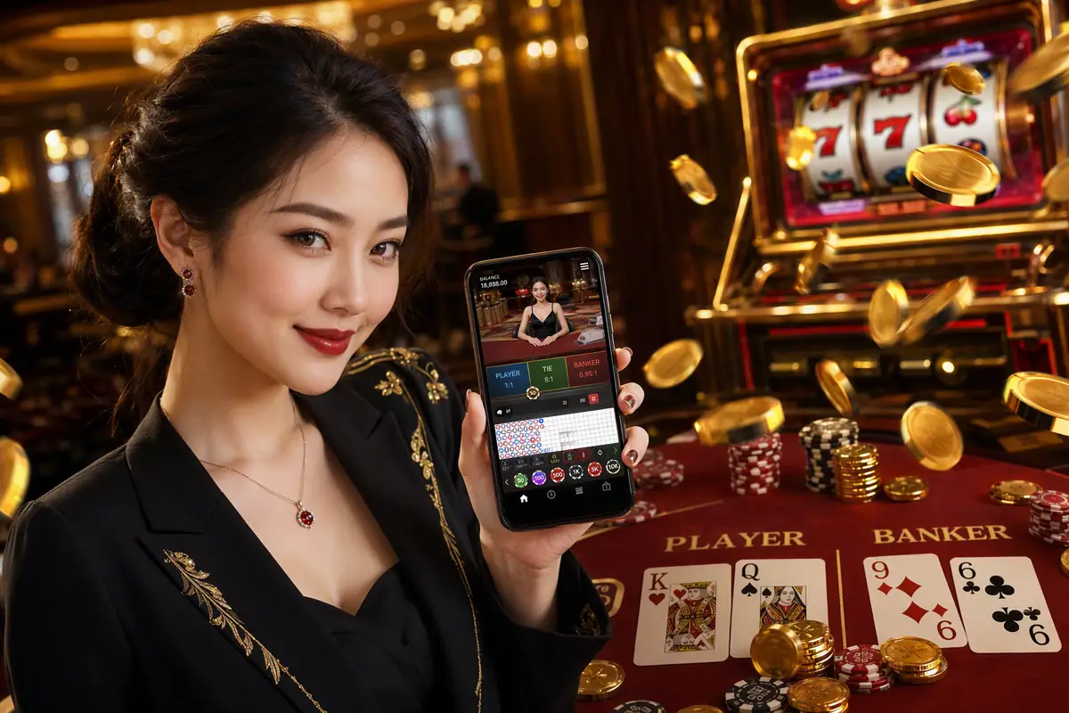 seri33 Casino mobile gaming experience on smartphone